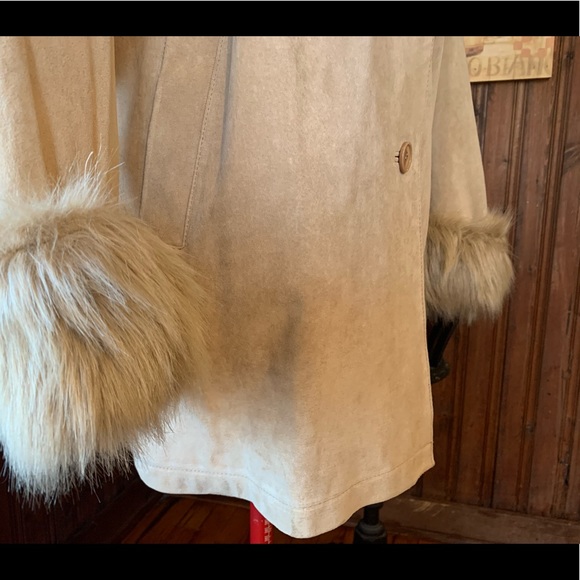 Terry Lewis Suede & Faux Fur Jacket - Picture 5 of 9